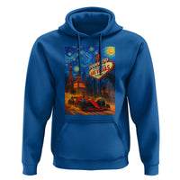 Racing Car Starry Night Las Vegas Race Day Hoodie - Wonder Print Shop