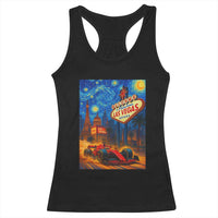 Racing Car Starry Night Las Vegas Race Day Racerback Tank Top - Wonder Print Shop
