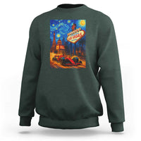 Racing Car Starry Night Las Vegas Race Day Sweatshirt - Wonder Print Shop