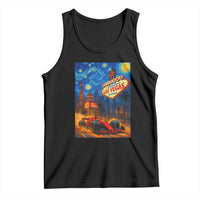 Racing Car Starry Night Las Vegas Race Day Tank Top - Wonder Print Shop