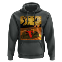 Vintage Race Car Halloween Pumpkin Retro Racing Hoodie - Wonder Print Shop