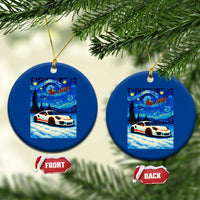 Racing Sports Car Ceramic Ornament Porsche 911 Starry Night Racing Silhouette - Wonder Print Shop
