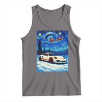 Racing Sports Car Tank Top Porsche 911 Starry Night Racing Silhouette - Wonder Print Shop