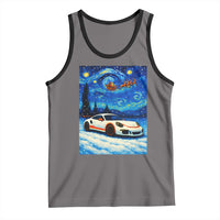 Racing Sports Car Tank Top Porsche 911 Starry Night Racing Silhouette - Wonder Print Shop