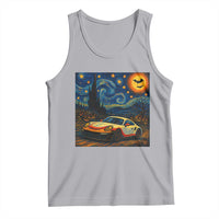 Racing Sports Tank Top Starry Night 911 Silhouette Halloween - Wonder Print Shop