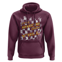 Racing Checkered Flag Hoodie It Is Race Day Y'all Dirt Track - Wonder Print Shop
