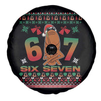 67 Six Seven Christmas Spare Tire Cover Marcus The Worm Robert Meme - Wonder Print Shop