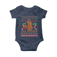 67 Six Seven Christmas Baby Onesie Marcus The Worm Robert Meme - Wonder Print Shop