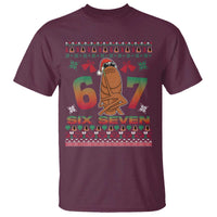 67 Six Seven Christmas T Shirt Marcus The Worm Robert Meme - Wonder Print Shop