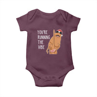 Marcus The Worm Robert Meme Christmas Baby Onesie You Are Running The Vibe - Wonder Print Shop