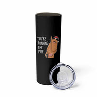 Marcus The Worm Robert Meme Christmas Skinny Tumbler You Are Running The Vibe - Wonder Print Shop