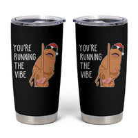 Marcus The Worm Robert Meme Christmas Tumbler Cup You Are Running The Vibe - Wonder Print Shop