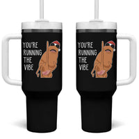 Marcus The Worm Robert Meme Christmas Tumbler With Handle You Are Running The Vibe - Wonder Print Shop