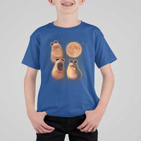 Marcus The Worm Meme T Shirt For Kid Funny Howling At Moon - Wonder Print Shop