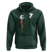 67 Six Seven Christmas Hoodie Marcus The Worm Meme - Wonder Print Shop