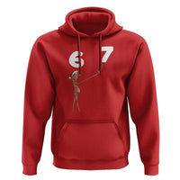 67 Six Seven Christmas Hoodie Marcus The Worm Meme - Wonder Print Shop
