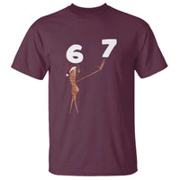 67 Six Seven Christmas T Shirt Marcus The Worm Meme - Wonder Print Shop