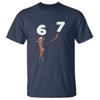 67 Six Seven Christmas T Shirt Marcus The Worm Meme - Wonder Print Shop