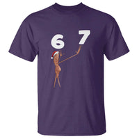67 Six Seven Christmas T Shirt Marcus The Worm Meme - Wonder Print Shop