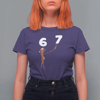 67 Six Seven Christmas T Shirt For Women Marcus The Worm Meme - Wonder Print Shop