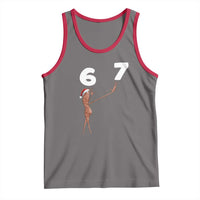 67 Six Seven Christmas Tank Top Marcus The Worm Meme - Wonder Print Shop