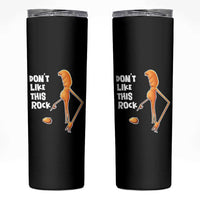 Marcus The Worm Meme Skinny Tumbler Do Not Like This Rock - Wonder Print Shop