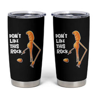 Marcus The Worm Meme Tumbler Cup Do Not Like This Rock - Wonder Print Shop