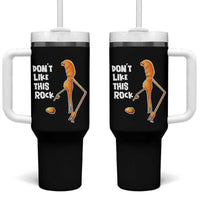 Marcus The Worm Meme Tumbler With Handle Do Not Like This Rock - Wonder Print Shop