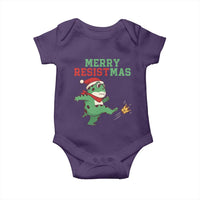 Merry Resistmas Frog Christmas Baby Onesie - Wonder Print Shop