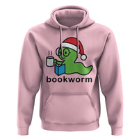 Bookworm Christmas Hoodie Reading Book Lover - Wonder Print Shop
