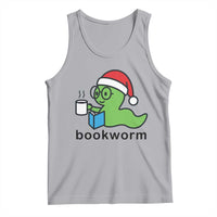 Bookworm Christmas Tank Top Reading Book Lover - Wonder Print Shop