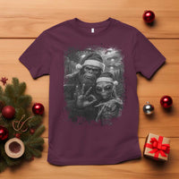 67 Six Seven Bigfoot Christmas T Shirt Sasquatch Ailen Selfie UFO Meme - Wonder Print Shop