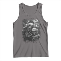 67 Six Seven Bigfoot Christmas Tank Top Sasquatch Ailen Selfie UFO Meme - Wonder Print Shop