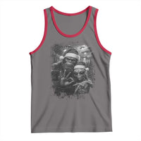 67 Six Seven Bigfoot Christmas Tank Top Sasquatch Ailen Selfie UFO Meme - Wonder Print Shop