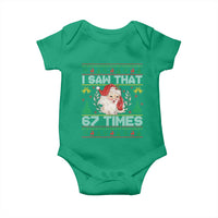 Funny Santa Christmas Baby Onesie I Saw That 67 Times - Wonder Print Shop
