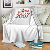 67 Six Seven Meme Throw Blanket New Year 2026 - Wonder Print Shop