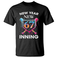 Funny Six Seven Meme T Shirt 67 Number Sports American Football Ice Cream Drip - Wonder Print Shop