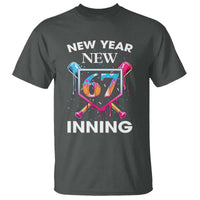 Funny Six Seven Meme T Shirt 67 Number Sports American Football Ice Cream Drip - Wonder Print Shop