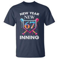 Funny Six Seven Meme T Shirt 67 Number Sports American Football Ice Cream Drip - Wonder Print Shop
