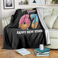67 Six Seven Meme Throw Blanket New Year 2026 Ice Cream Drip - Wonder Print Shop