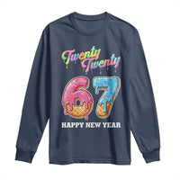 67 Six Seven Meme Long Sleeve Shirt New Year 2026 Ice Cream Drip - Wonder Print Shop