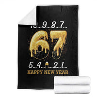 67 Six Seven Meme Throw Blanket Happy New Year 2026 - Wonder Print Shop