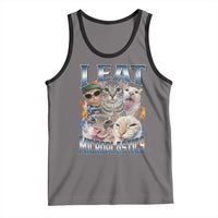 Funny Cat Meme Tank Top I Eat Microplastics - Wonder Print Shop