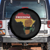 Africa Freedom Liberation Black Power Spare Tire Cover - Wonder Print Shop