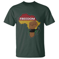 Africa Freedom Liberation Black Power T Shirt - Wonder Print Shop