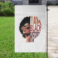 I Am Black History Garden Flag African American Pride - Wonder Print Shop