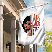 I Am Black History Garden Flag African American Pride - Wonder Print Shop
