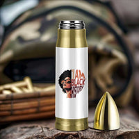 I Am Black History Bullet Tumbler African American Pride - Wonder Print Shop