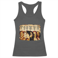 Black History Month Racerback Tank Top African American Women Pride - Wonder Print Shop