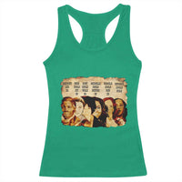 Black History Month Racerback Tank Top African American Women Pride - Wonder Print Shop